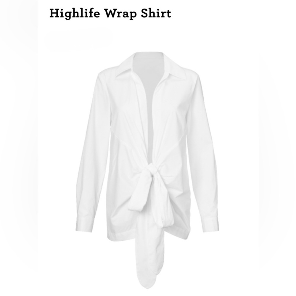 Cabi Highlife Wrap Shirt 6293